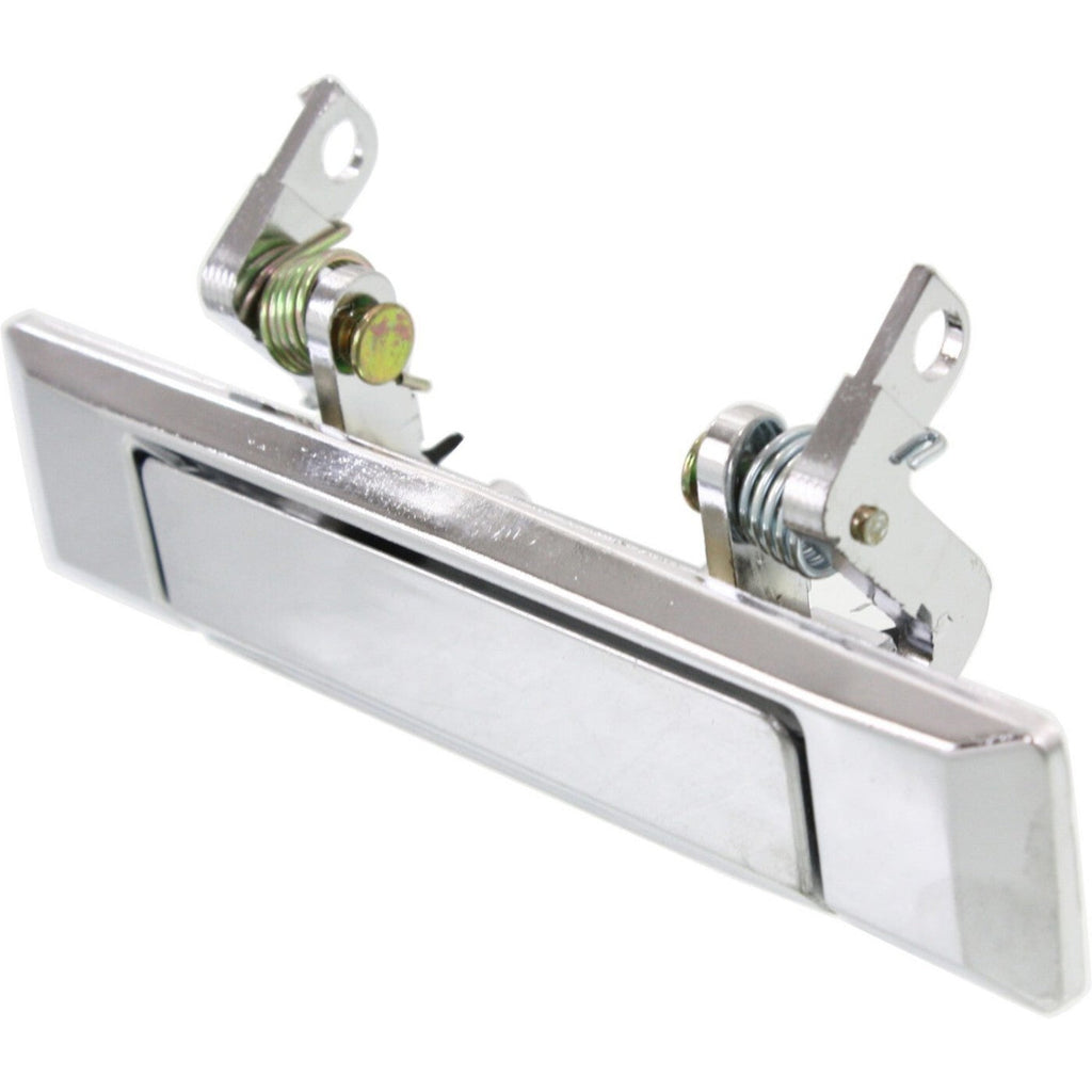 Exterior Door Handle For 80-83 Toyota Corolla Set of 2 Front Chrome Metal