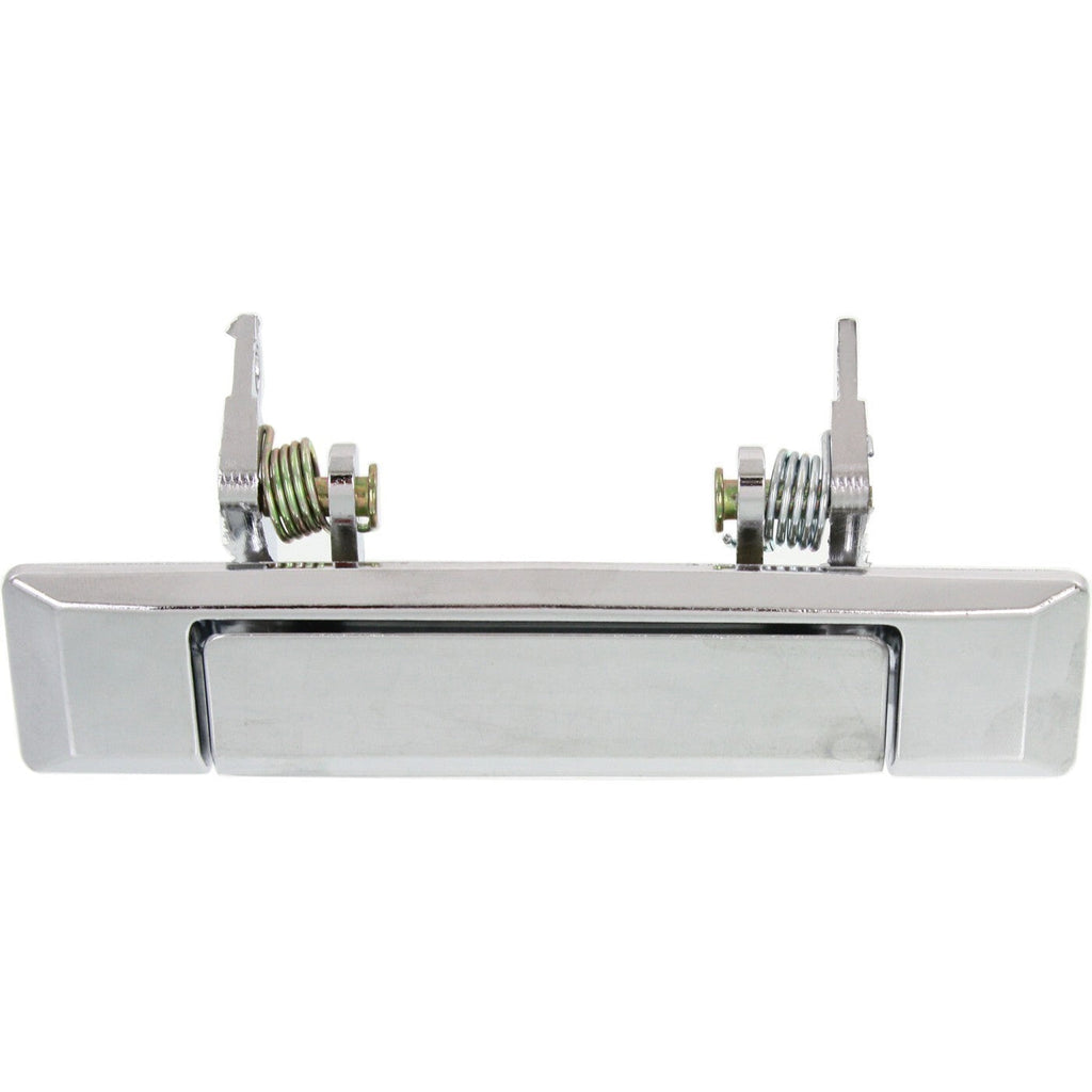 Exterior Door Handle For 80-83 Toyota Corolla Set of 2 Front Chrome Metal