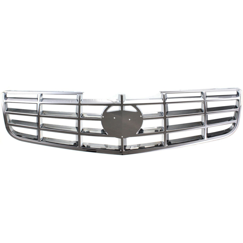 Grille For 2006-2011 Cadillac DTS Chrome Plastic