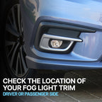 Fog Light Trim Lamp For 2014-2016 BMW 428i 435i 2017-2020 430i Driver Textured