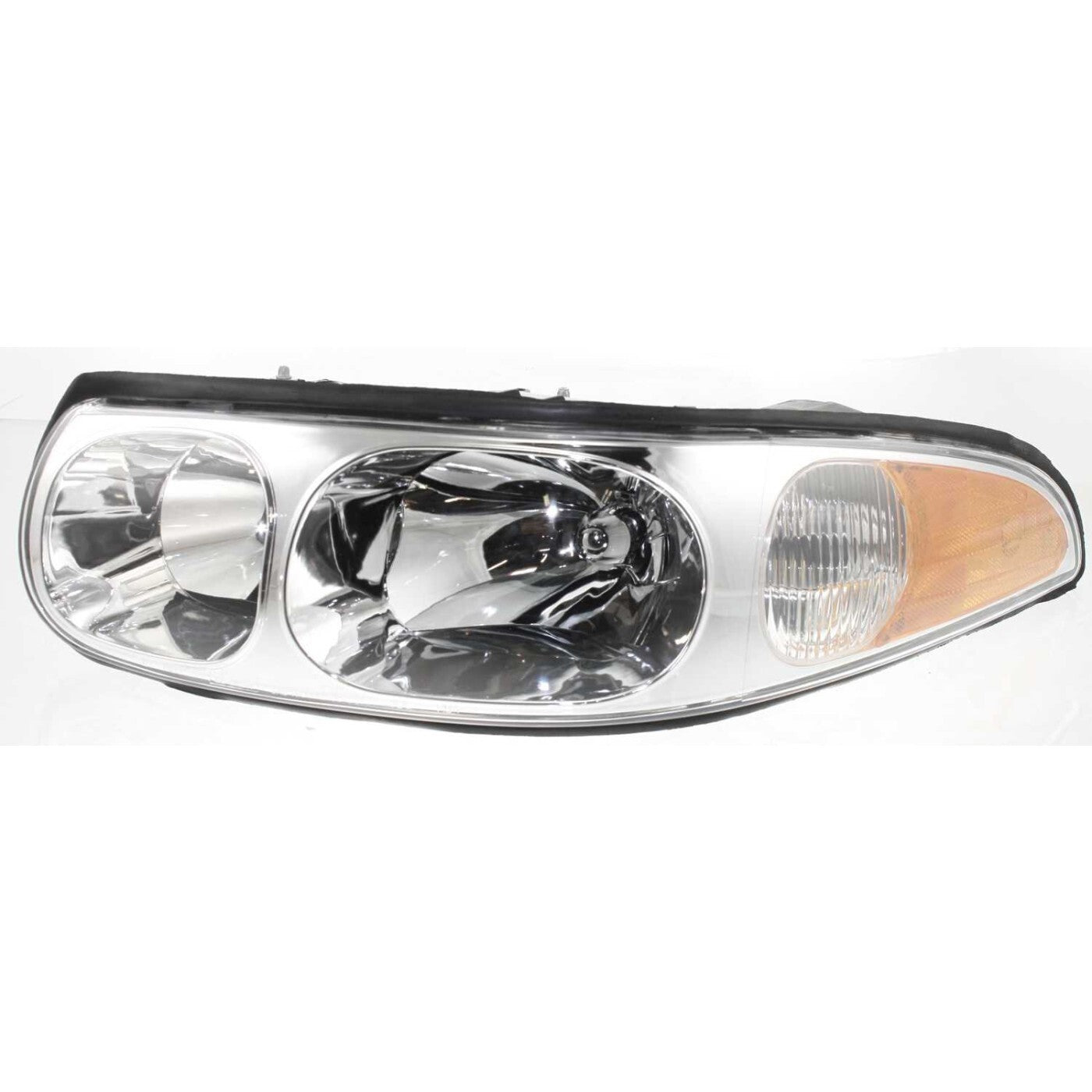 Driver and Passenger Side Headlight For Buick LeSabre 2000-2005 Halogen w/ Bulbs