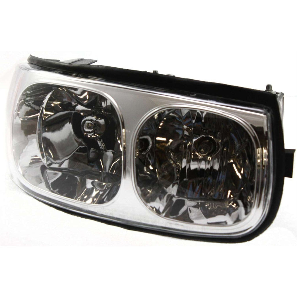 Driver and Passenger Side Headlight For Buick LeSabre 2000-2005 Halogen w/ Bulbs