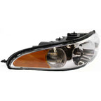 Driver and Passenger Side Headlight For Buick LeSabre 2000-2005 Halogen w/ Bulbs