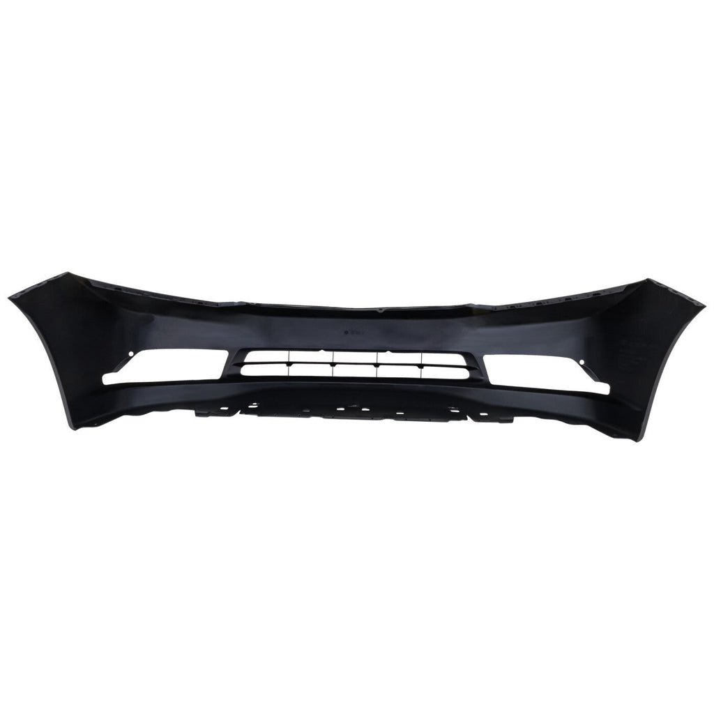 Front Bumper Cover For 2012 Honda Civic Sedan w/ fog lamp holes Primed