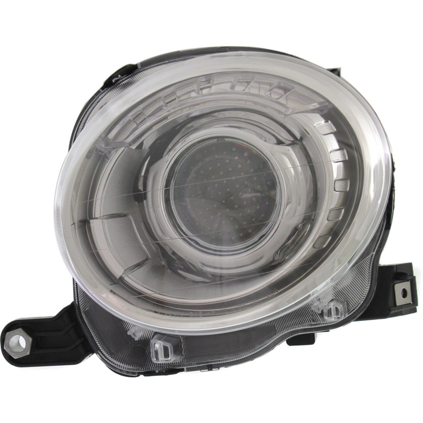 Headlight Set For 2012-2019 Fiat 500 Left and Right With Bulb 2Pc