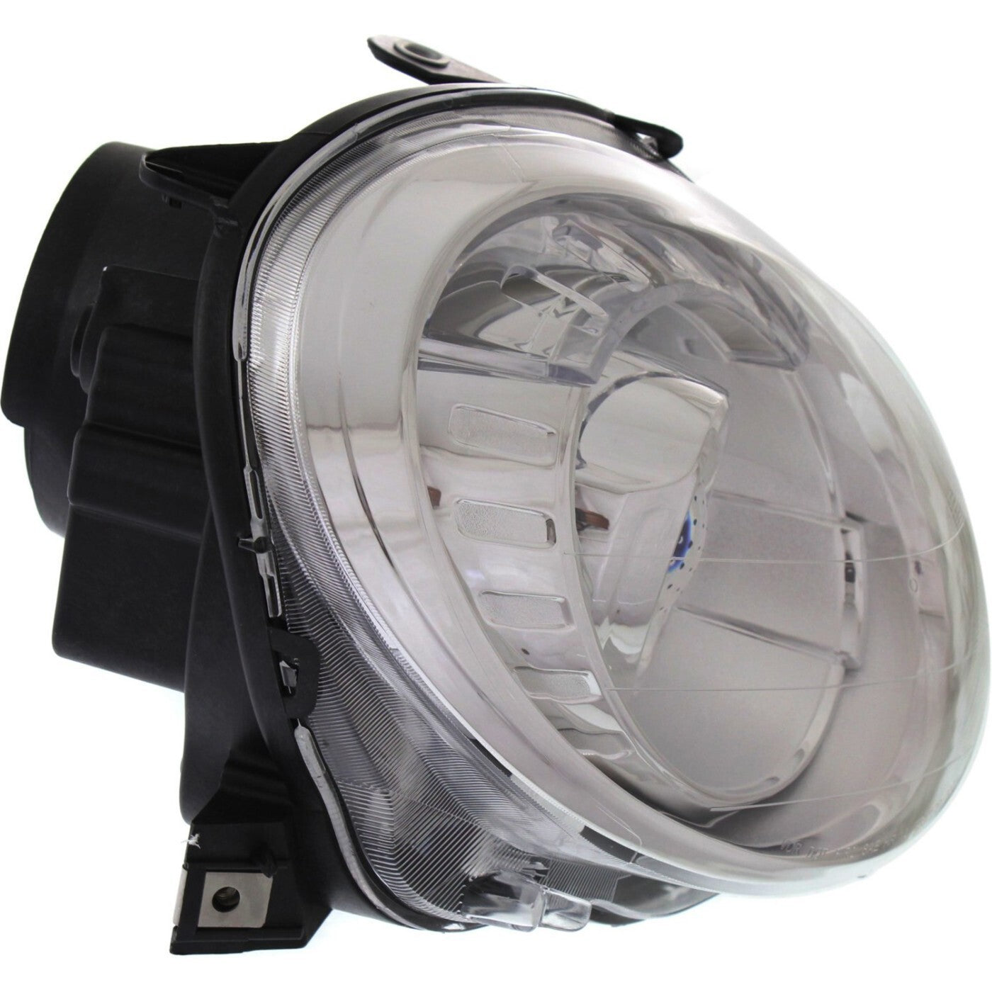 Headlight Set For 2012-2019 Fiat 500 Left and Right With Bulb 2Pc