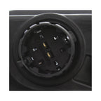 Headlight Set For 2012-2019 Fiat 500 Left and Right With Bulb 2Pc