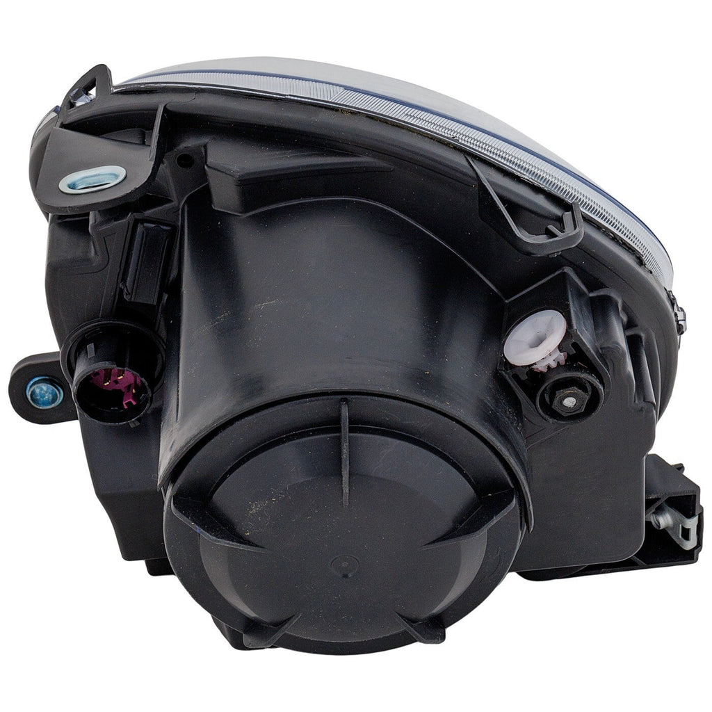 Headlight Set For 2012-2019 Fiat 500 Left and Right With Bulb 2Pc