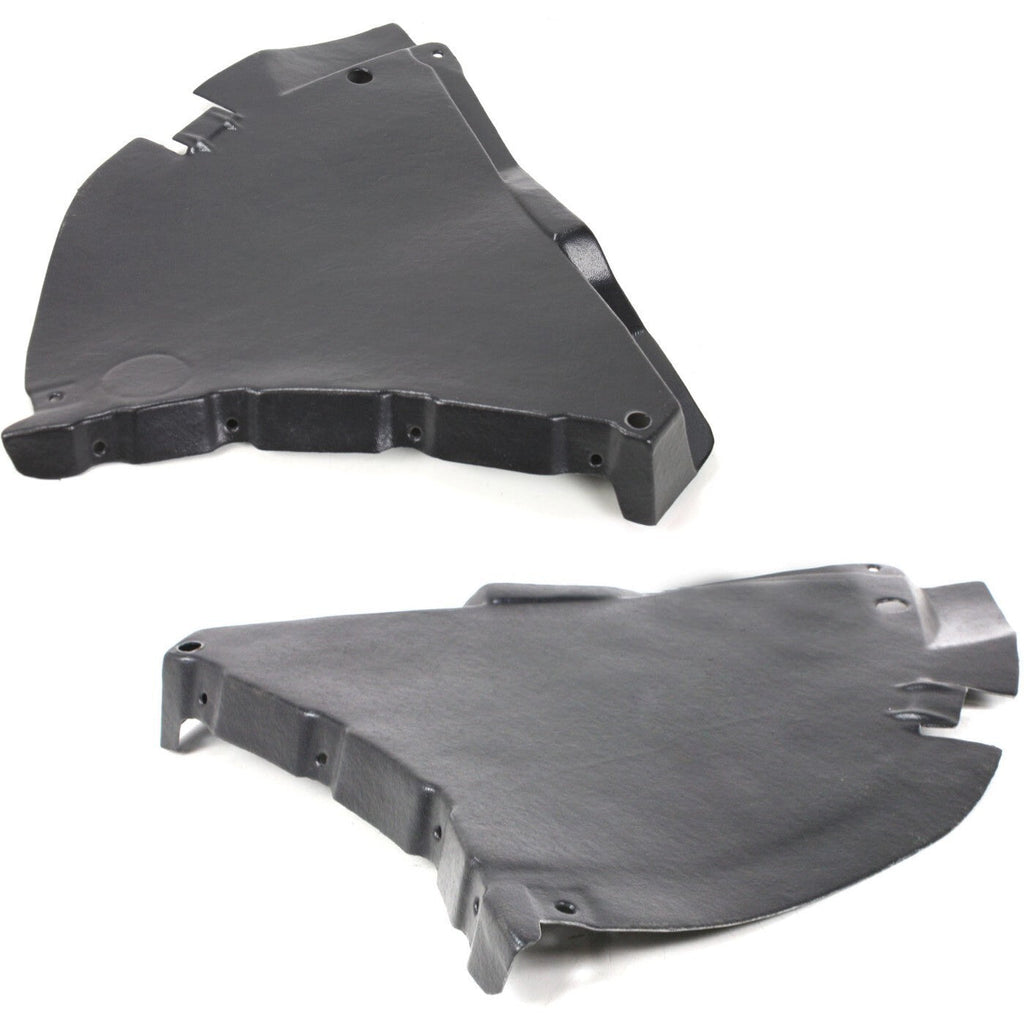 Splash Shield For 2003-2006 Mercedes Benz SL500 Front Left & Right Side Set of 2