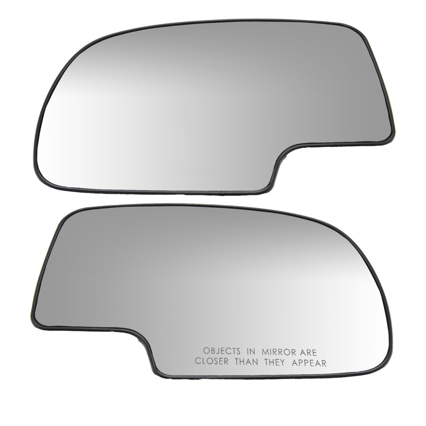 Mirror Glass Set For 1999-2002 Chevrolet Silverado 1500 2500 with Backing Plate