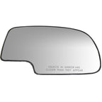 Mirror Glass Set For 1999-2002 Chevrolet Silverado 1500 2500 with Backing Plate