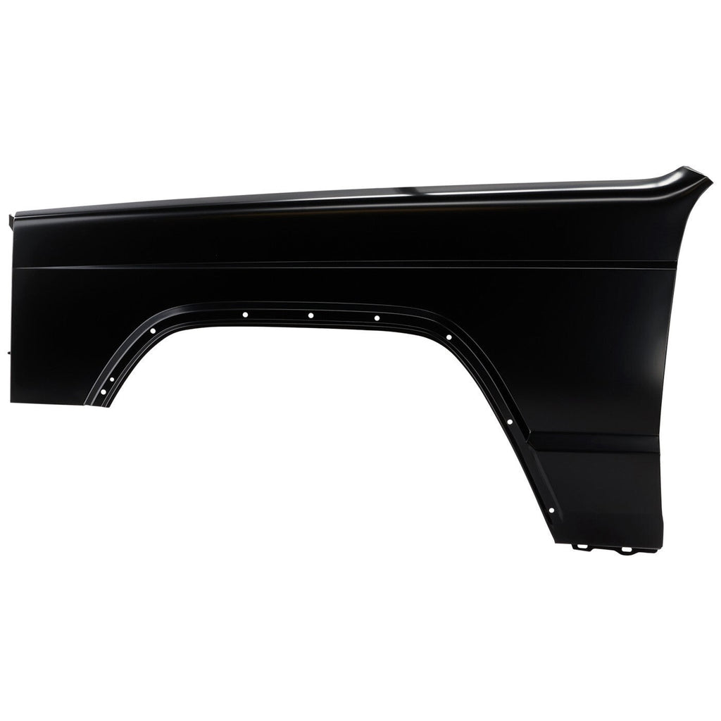 Fender For 1997-2001 Jeep Cherokee Front Driver Primed Steel with Molding Holes