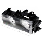 Driver and Passenger Side Headlight For BMW 328i 1996-1999 Halogen with Bulb(s)