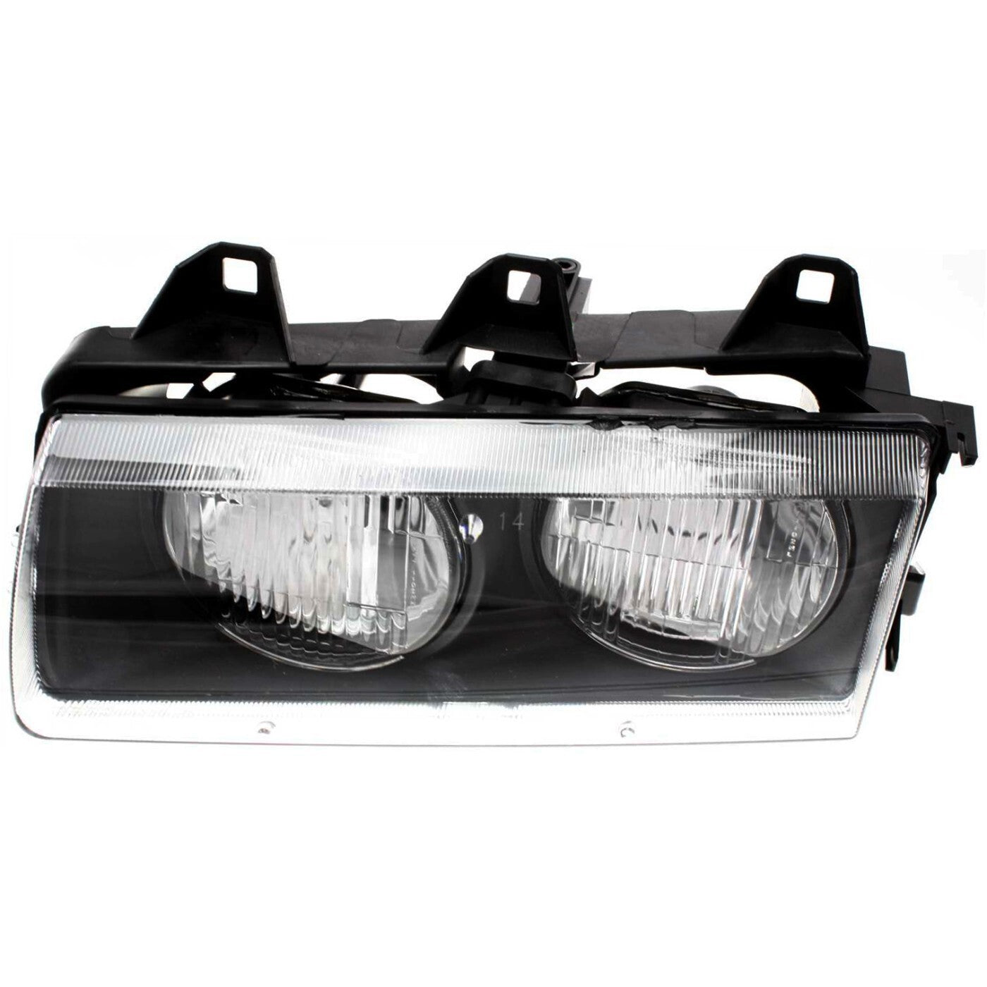 Driver and Passenger Side Headlight For BMW 328i 1996-1999 Halogen with Bulb(s)