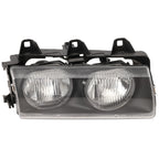 Driver and Passenger Side Headlight For BMW 328i 1996-1999 Halogen with Bulb(s)