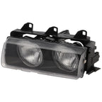Driver and Passenger Side Headlight For BMW 328i 1996-1999 Halogen with Bulb(s)