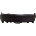 Rear Bumper Cover Fascia For 2015-2017 Ford Mustang Primed with Tow Hook Hole