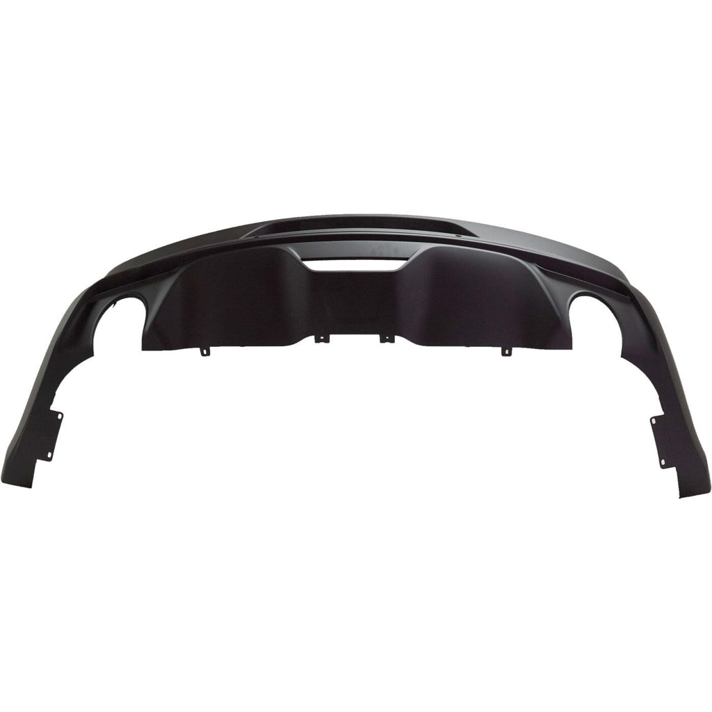 Rear Bumper Cover Fascia For 2015-2017 Ford Mustang Primed with Tow Hook Hole