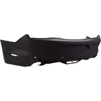 Rear Bumper Cover Fascia For 2015-2017 Ford Mustang Primed with Tow Hook Hole