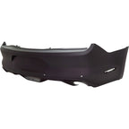 Rear Bumper Cover Fascia For 2015-2017 Ford Mustang Primed with Tow Hook Hole