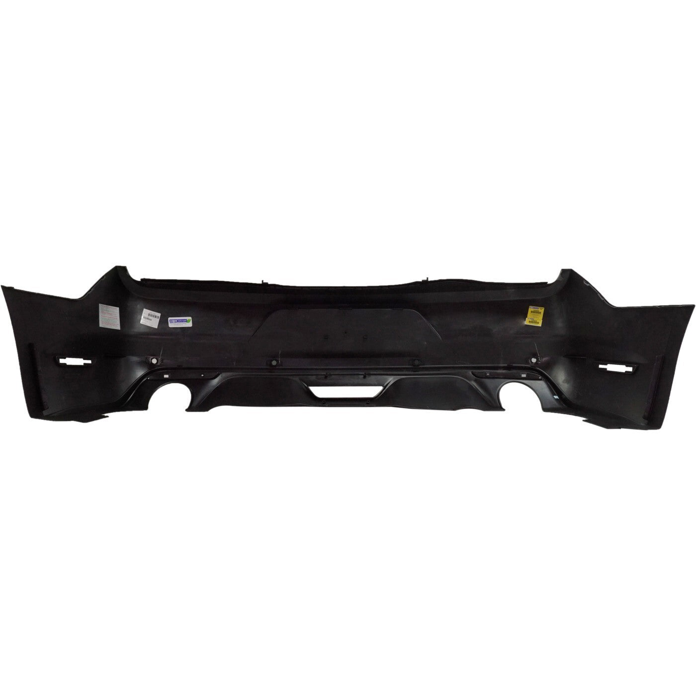 Rear Bumper Cover Fascia For 2015-2017 Ford Mustang Primed with Tow Hook Hole