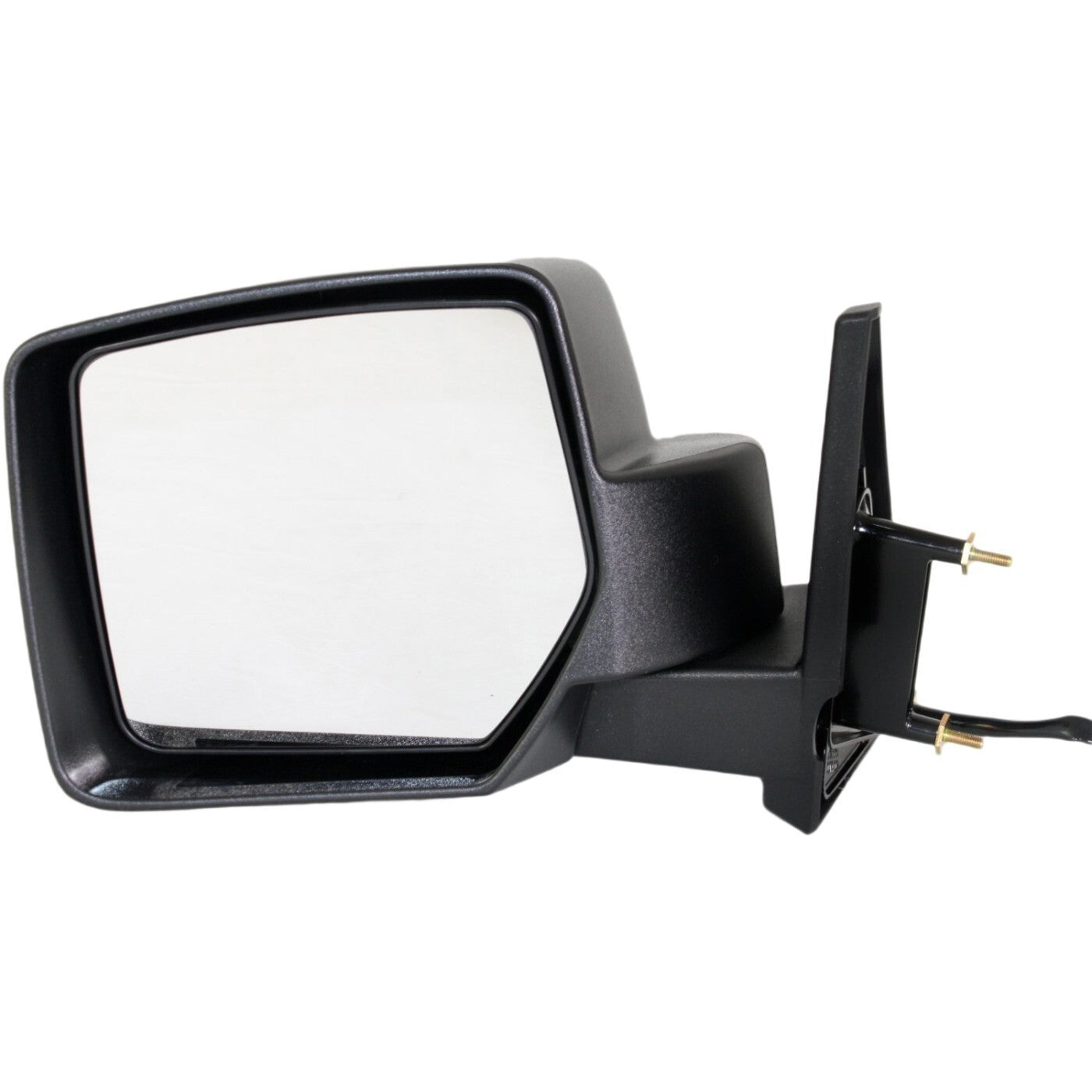 Power Mirror For 2007-2017 Jeep Patriot Left Textured Black Manual Folding