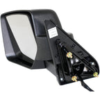 Power Mirror For 2007-2017 Jeep Patriot Left Textured Black Manual Folding