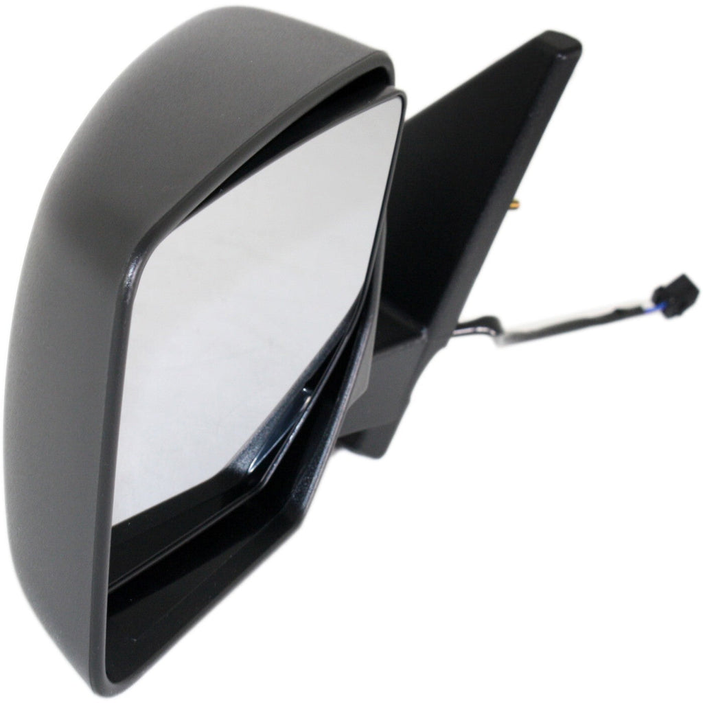 Power Mirror For 2007-2017 Jeep Patriot Left Textured Black Manual Folding
