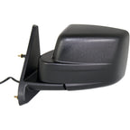 Power Mirror For 2007-2017 Jeep Patriot Left Textured Black Manual Folding