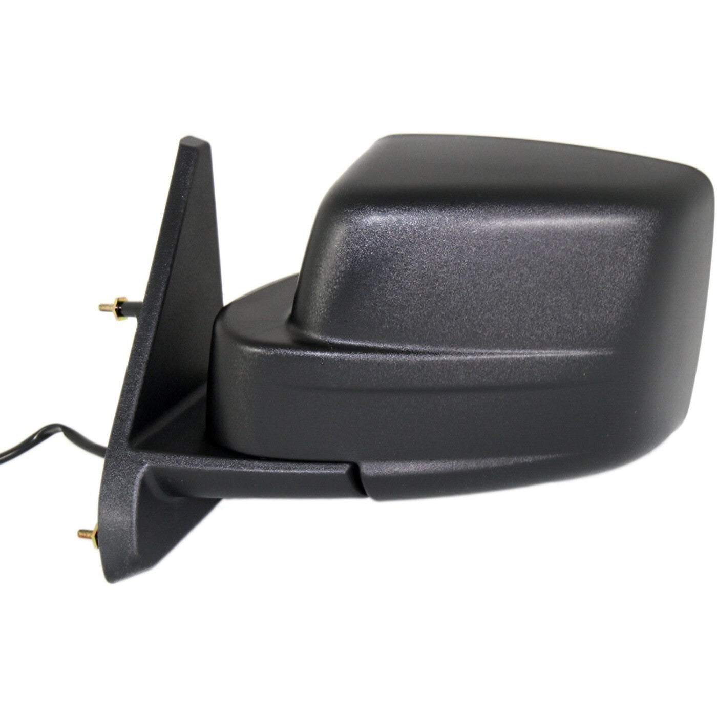 Power Mirror For 2007-2017 Jeep Patriot Left Textured Black Manual Folding