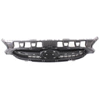 Grille 2015-2016 For Hyundai Accent Black 2-Door Hatchback 4-Door Sedan