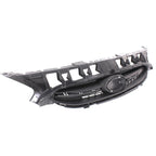 Grille 2015-2016 For Hyundai Accent Black 2-Door Hatchback 4-Door Sedan