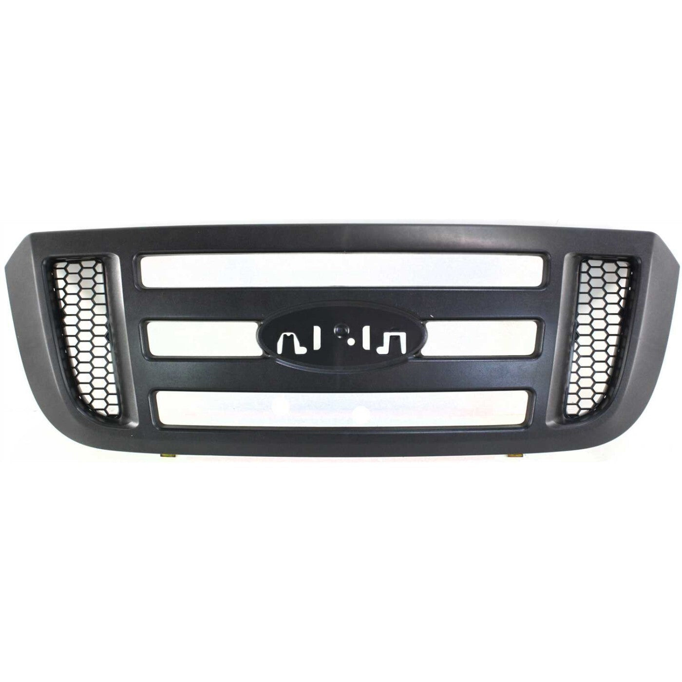 Grille For 2006-2011 Ford Ranger Textured Gray Plastic