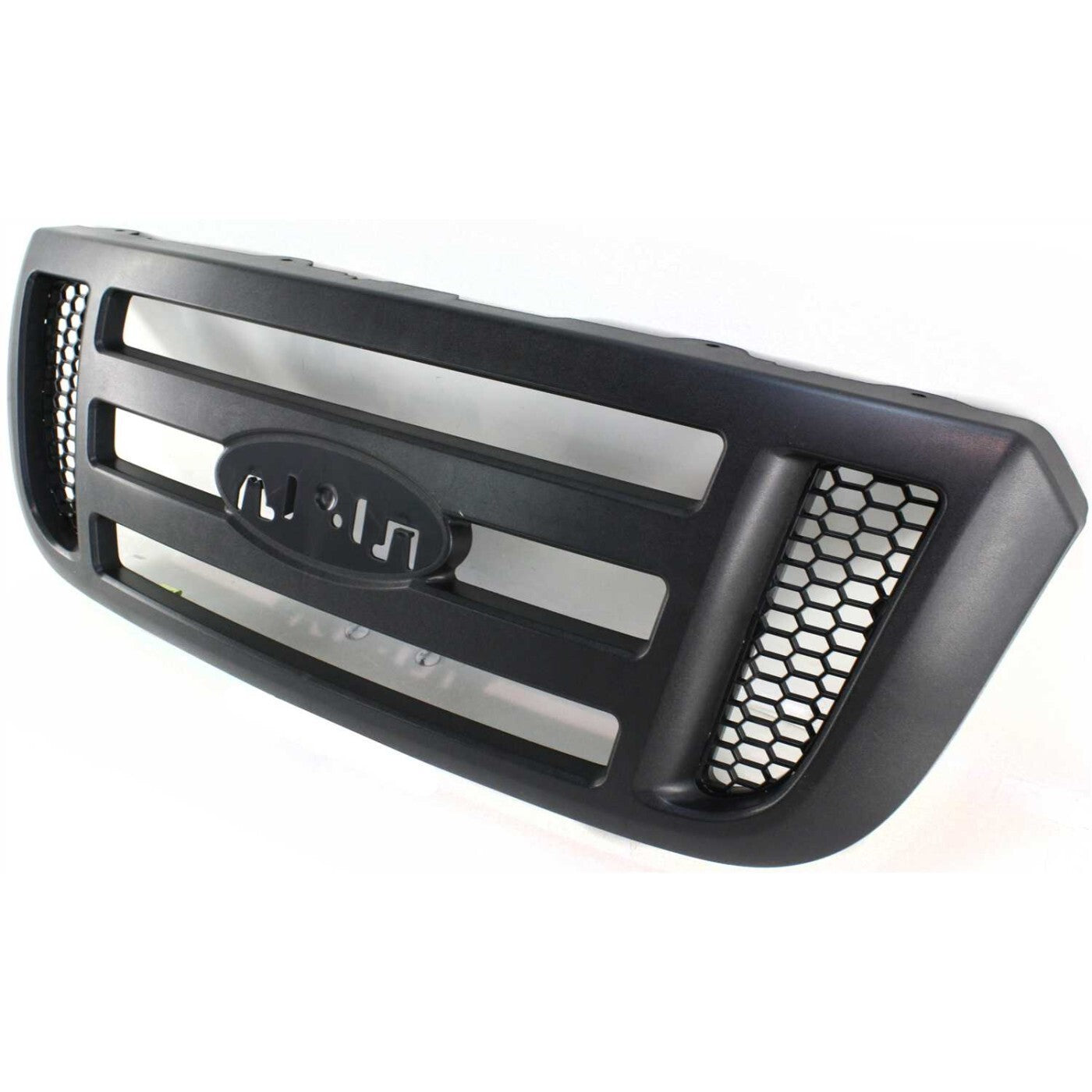 Grille For 2006-2011 Ford Ranger Textured Gray Plastic