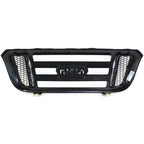 Grille For 2006-2011 Ford Ranger Textured Gray Plastic