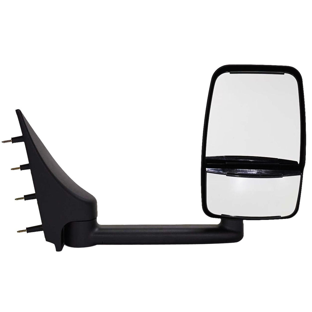 Right Side Mirror For 2002-2014 Ford E-350 Super Dty Manual Adjust Paintable