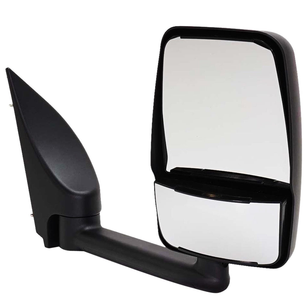Right Side Mirror For 2002-2014 Ford E-350 Super Dty Manual Adjust Paintable