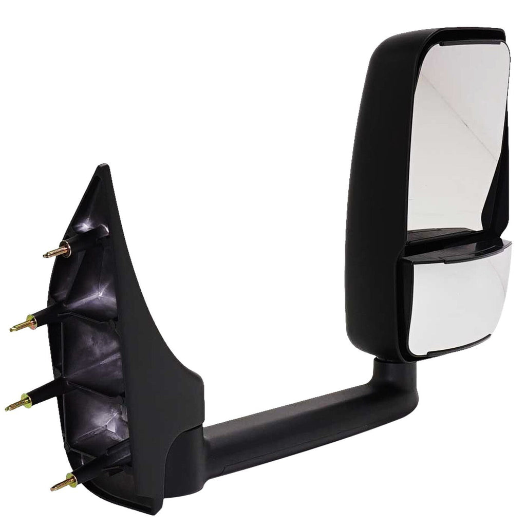 Right Side Mirror For 2002-2014 Ford E-350 Super Dty Manual Adjust Paintable