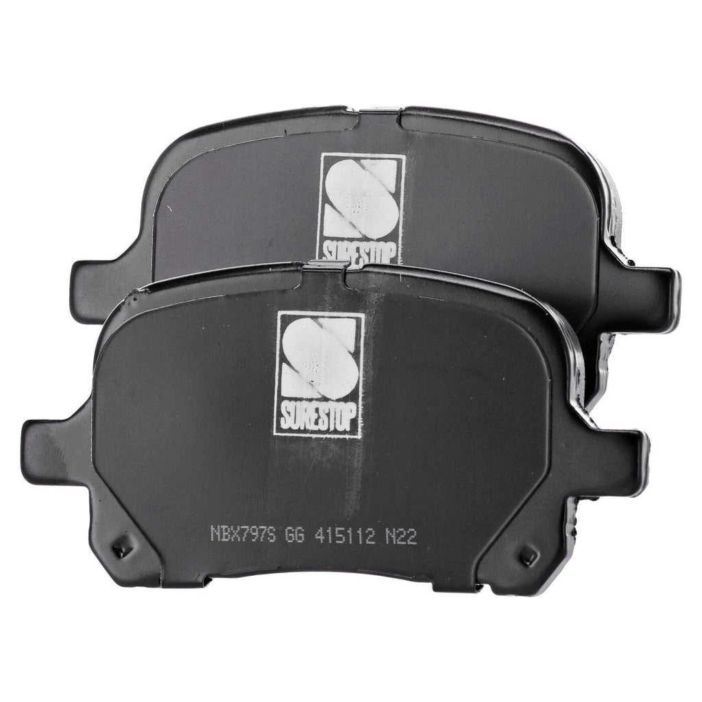 Front Ceramic Brake Pad Set For 1997-2001 Toyota Camry 3.0L Engines