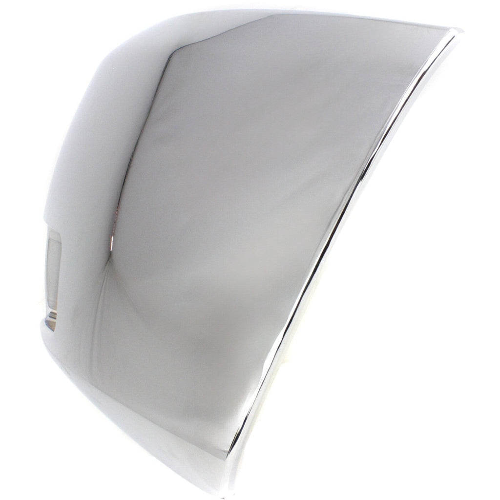 Bumper End Cap For 07-12 Chevrolet Silverado 2500 HD 3500 HD Front Left Chrome