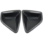 Bumper Filler Set For 2011-2013 Ford Fiesta S/SE Front Textured Black 2-Pcs