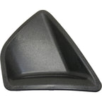 Bumper Filler Set For 2011-2013 Ford Fiesta S/SE Front Textured Black 2-Pcs