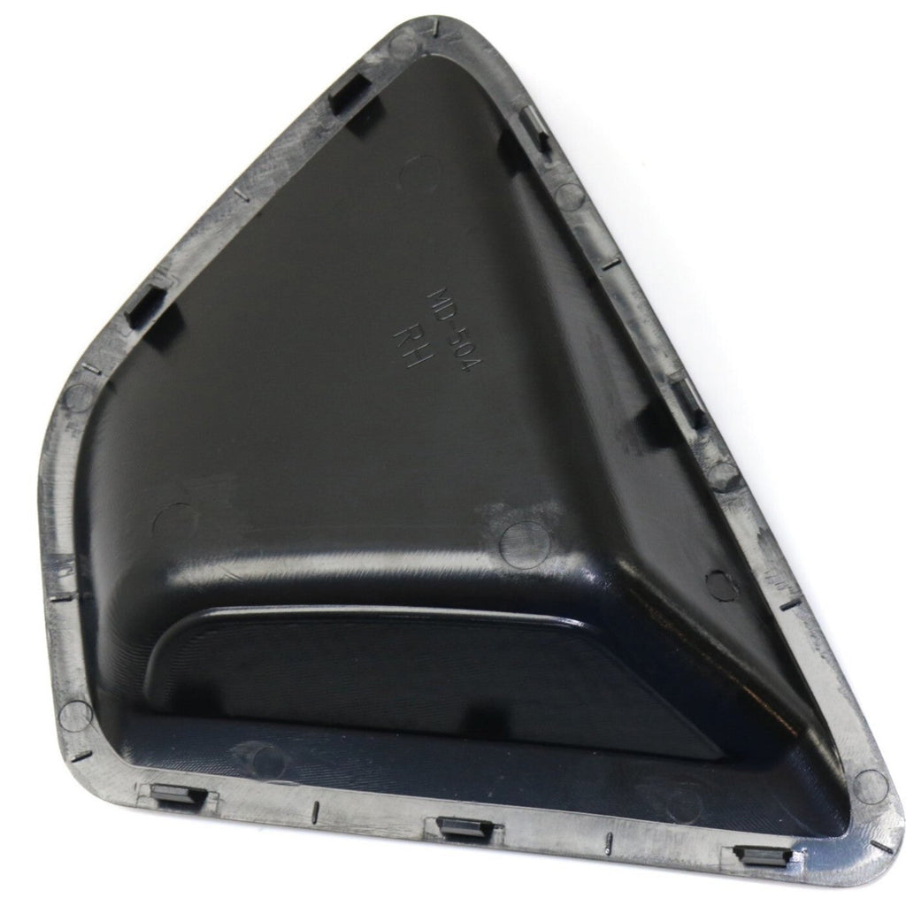 Bumper Filler Set For 2011-2013 Ford Fiesta S/SE Front Textured Black 2-Pcs