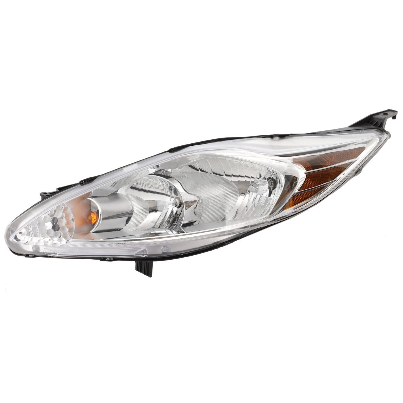 Left Headlight For Ford Fiesta 2011-2013 Halogen with Bulb(s) CAPA S SE SEL SES