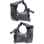 Fog Light Bracket Set For 2014-2016 BMW 428i Front Left and Right Textured Black