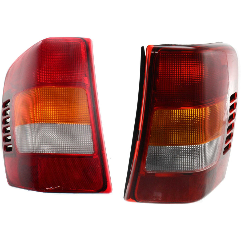 Tail Lights For 1999 2000 2001 2002 2003 2004 Jeep Grand Cherokee LH RH Halogen
