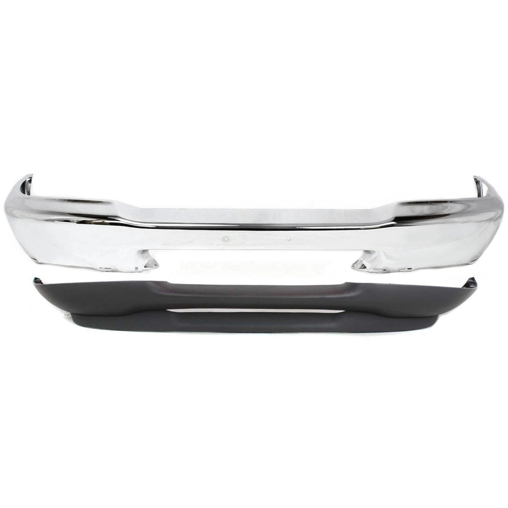 Front Bumper Kit Face Bar For 1998-2000 Ford Ranger Styleside Chrome - Valance