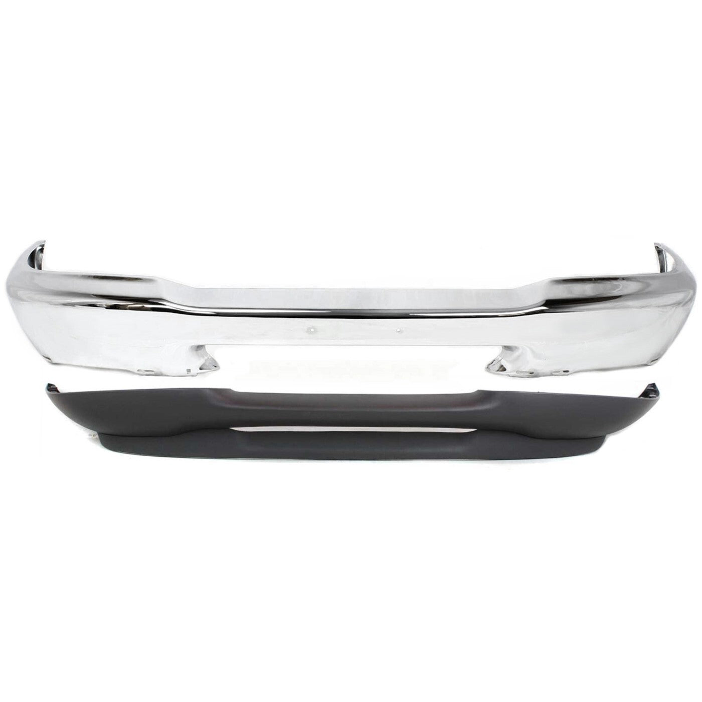 Front Bumper Kit Face Bar For 1998-2000 Ford Ranger Styleside Chrome - Valance