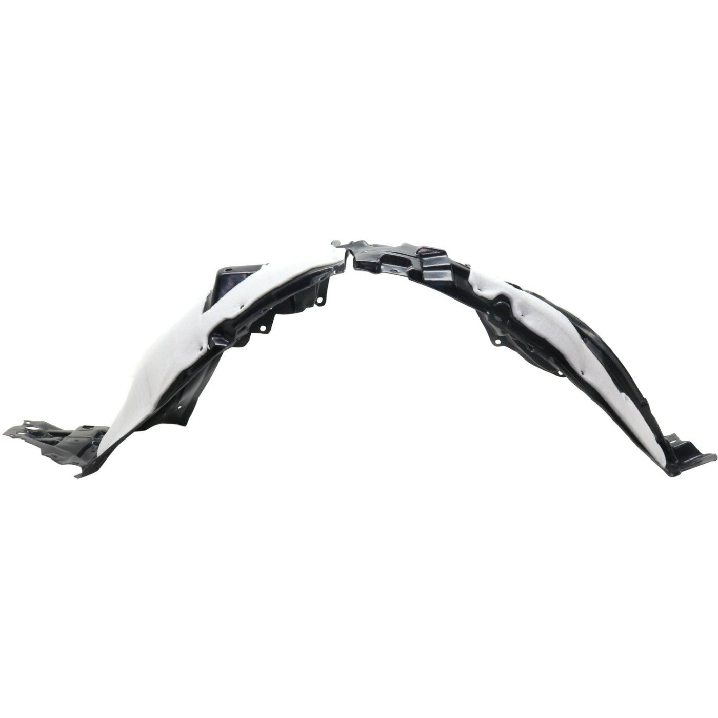Fender Liner Set For 2017-21 Nissan Rogue Sport Front LH RH with insulation foam