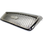 Grille For 2004-2008 Ford F-150 Chrome Shell w/ Beige Insert Plastic